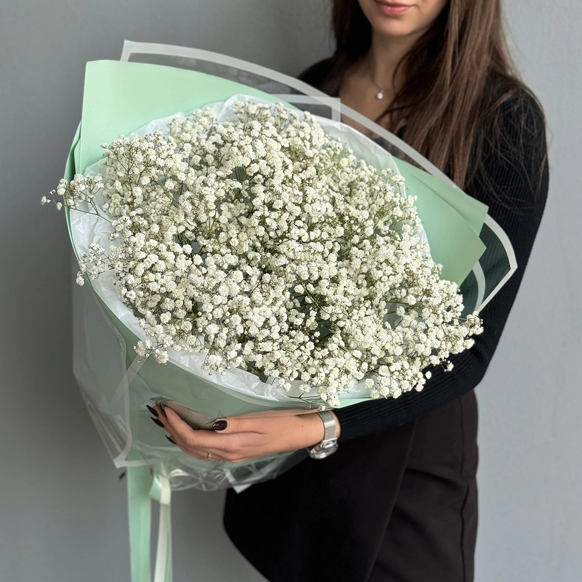 White Gypsophila "Pastel"