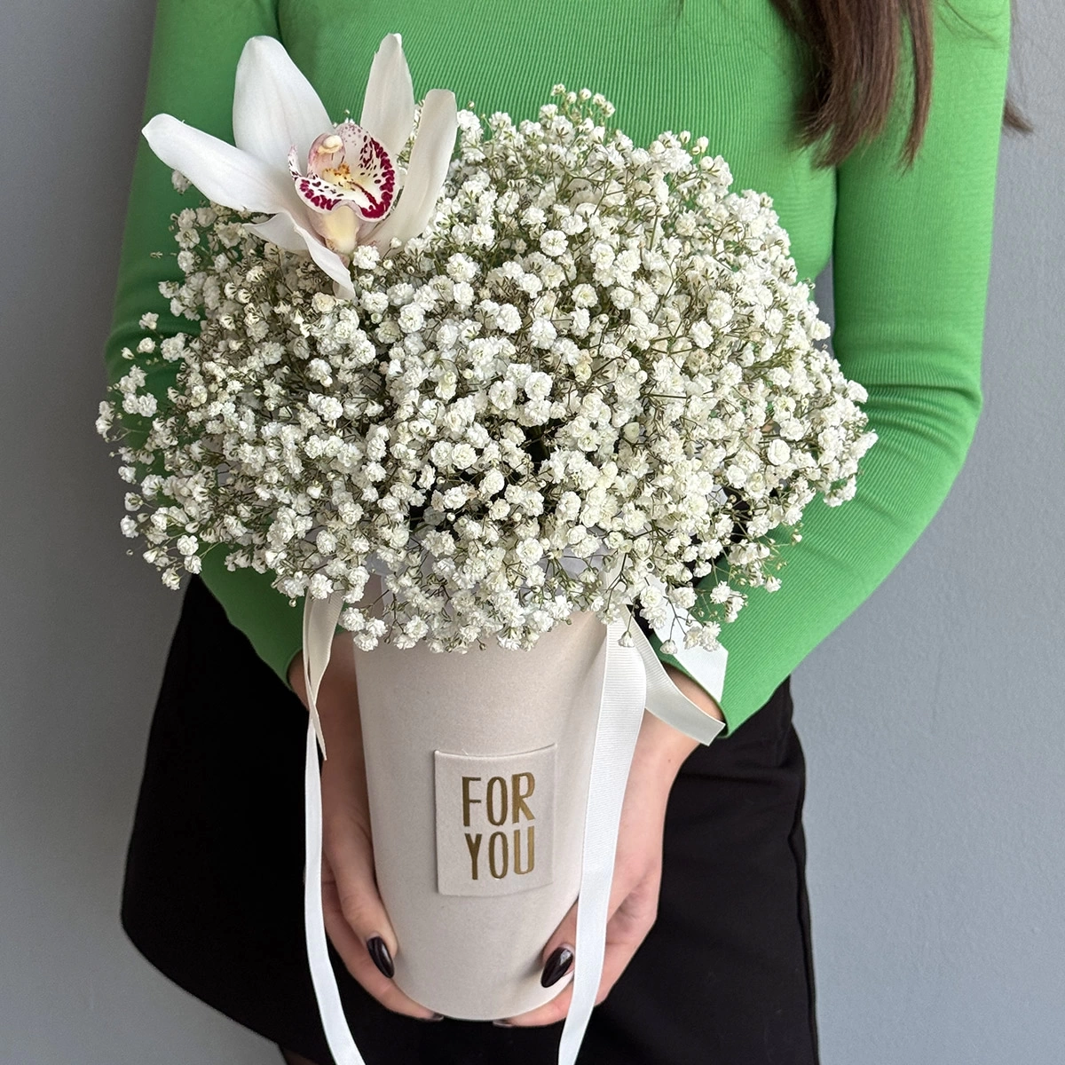 Vase with Flowers "Dance of Clouds"