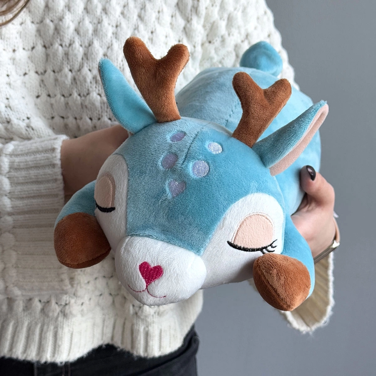 Plush Toy "Blue Deer"