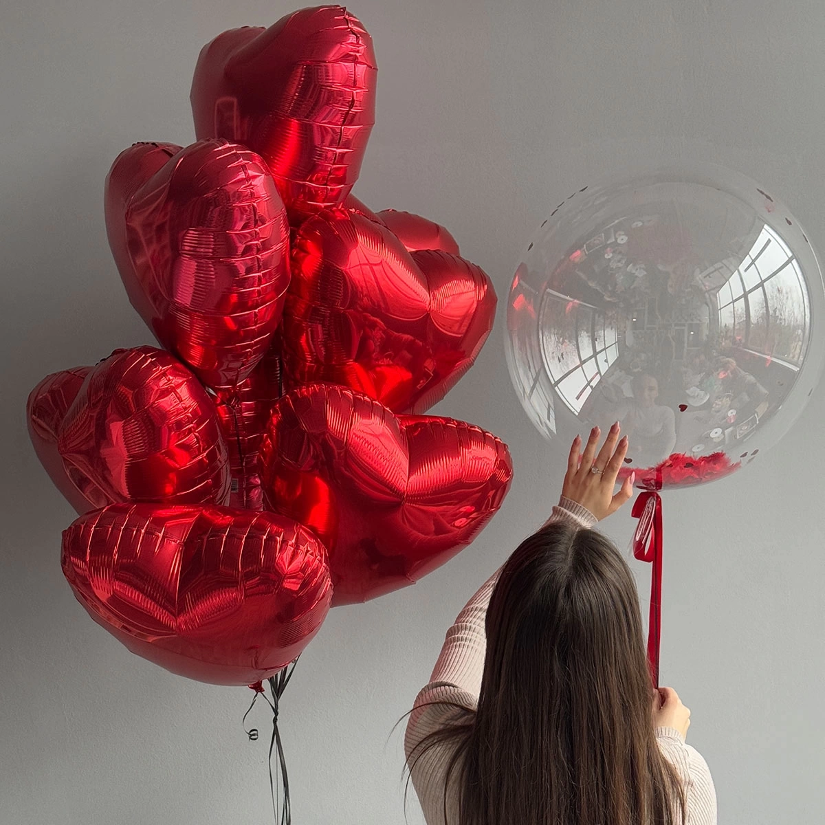 Buy a Set of Balloons "For Lovers" with delivery Chisinau, Moldova - Cadouri.md