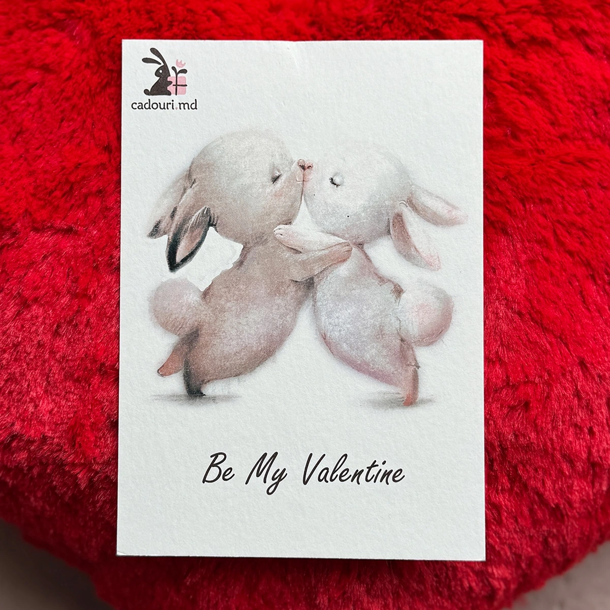 Postcard "Valentine's Bunnies"