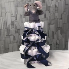 Торт из Подгузников для Мальчика