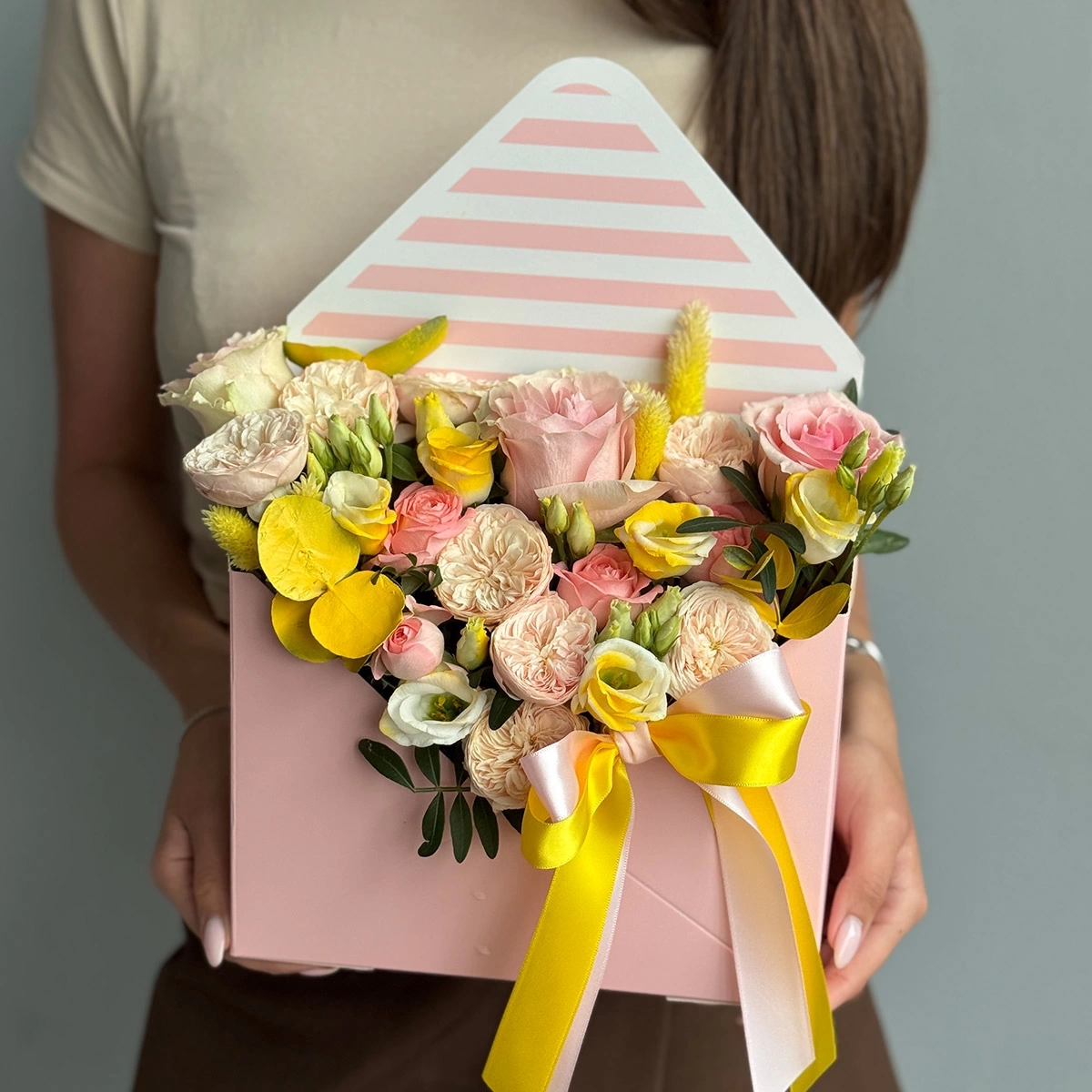 Envelope with Flowers "Mood Booster"