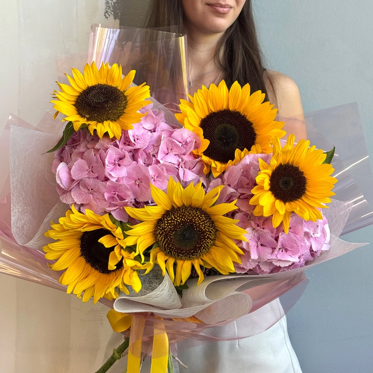 Buchet "Inghetata cu Zmeura"