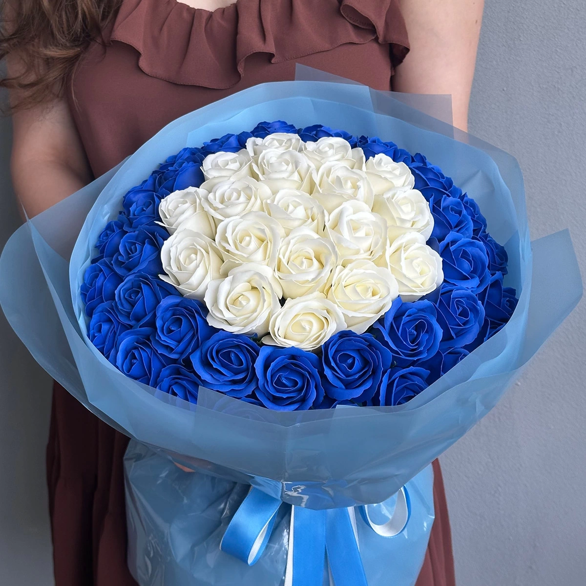 Buchet din Trandafiri de Săpun "Ocean de Vis"