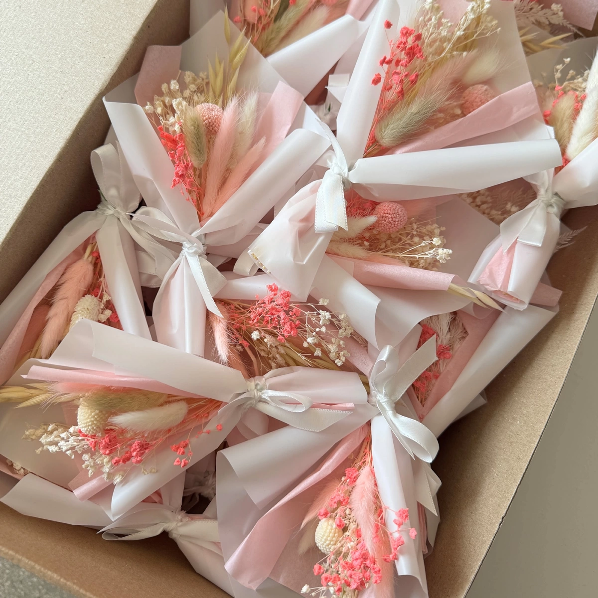 Buchet Mini Roz de Flori Uscate