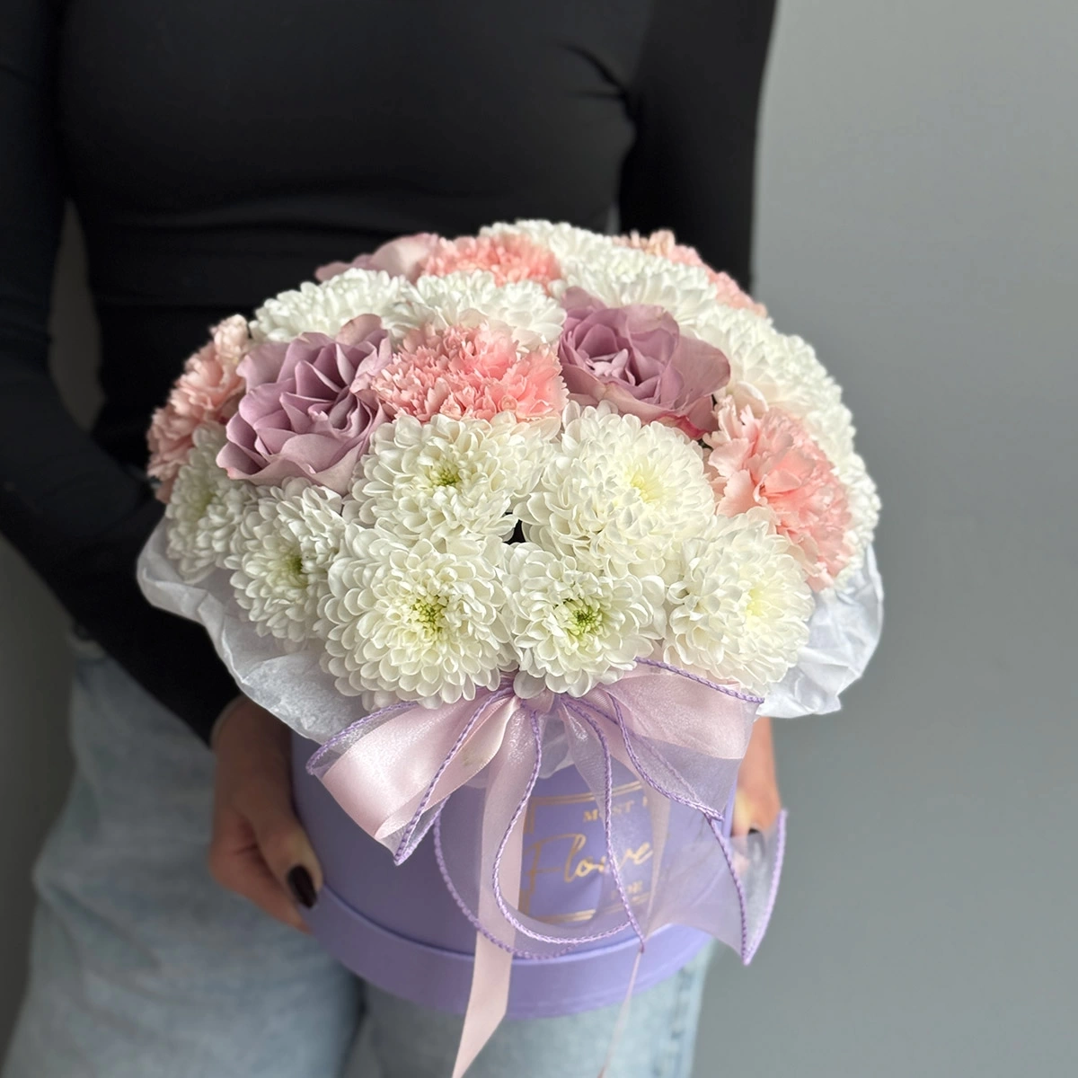 Flower Box "Purple Candy"