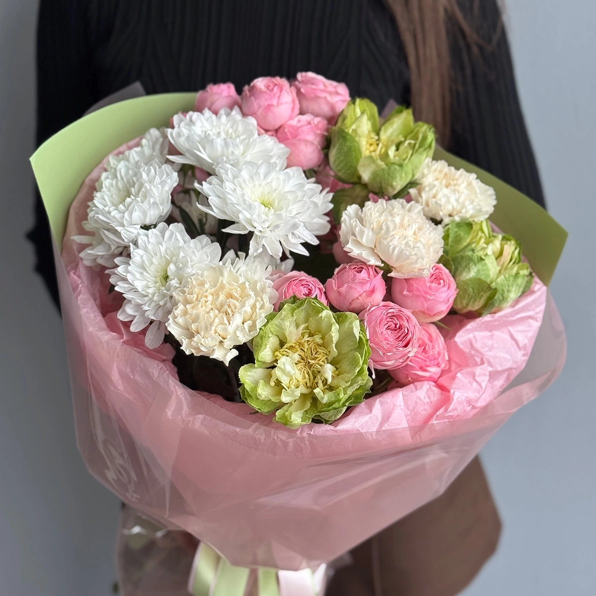 Buchet "Romantism Verde"