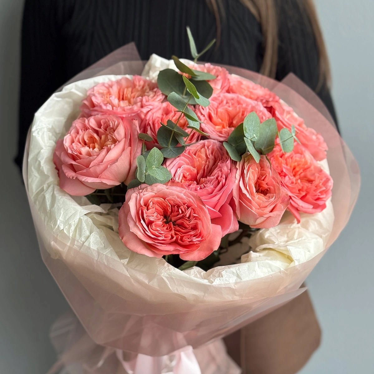 Bouquet "Sunset Flamingos"