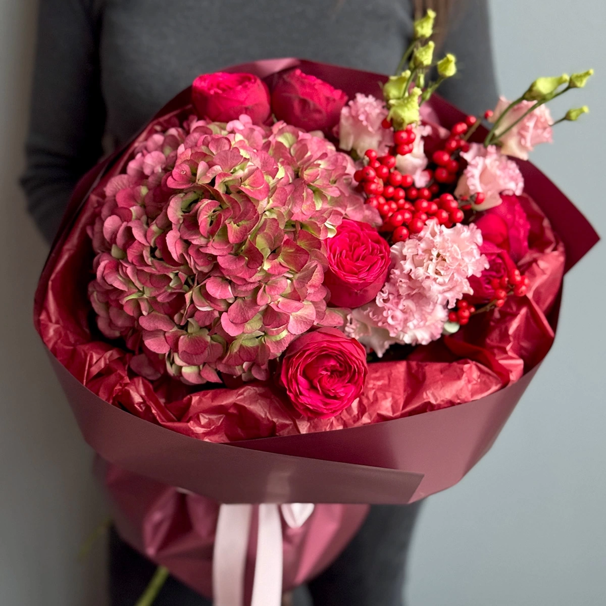 Buchet "Simfonia Rubin"