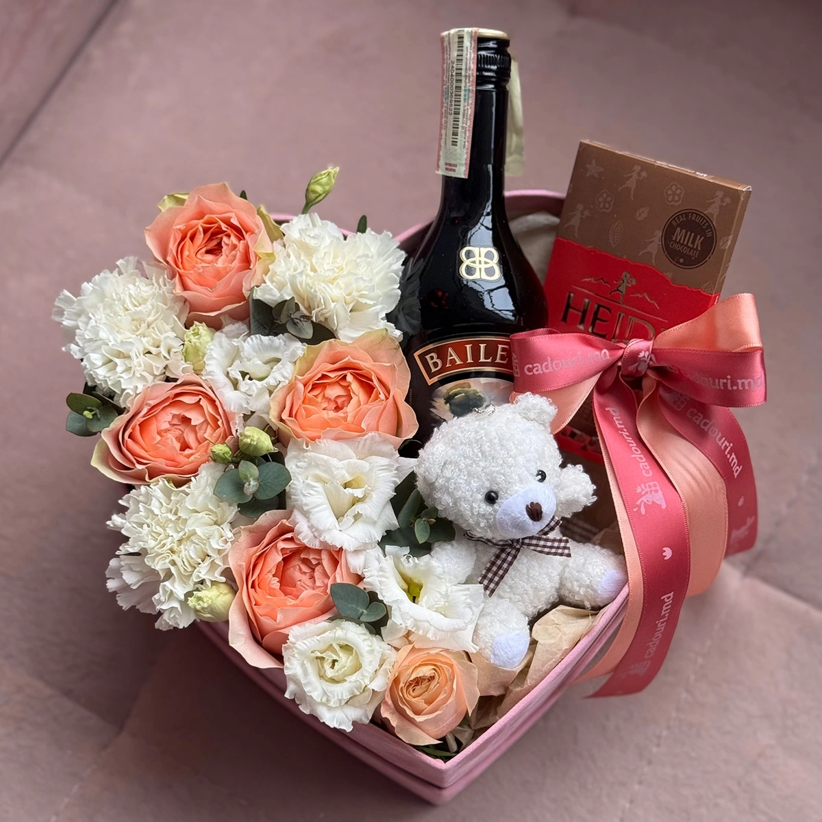 Flower Heart "Baileys Peach Blossom"