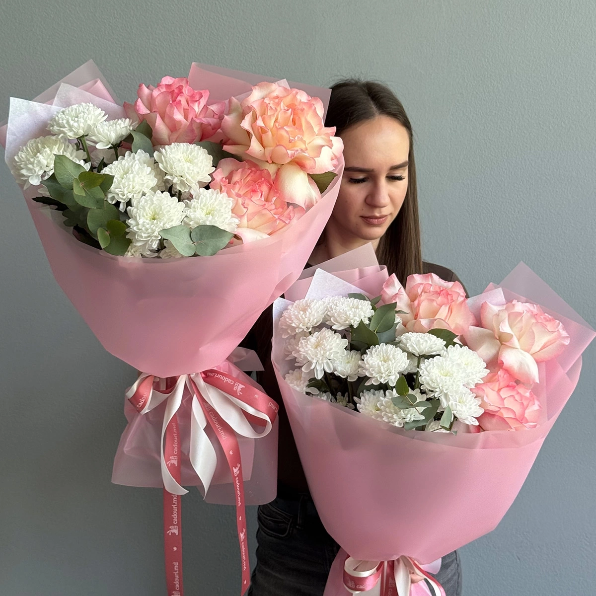 Bouquet "Pink Porcelain"