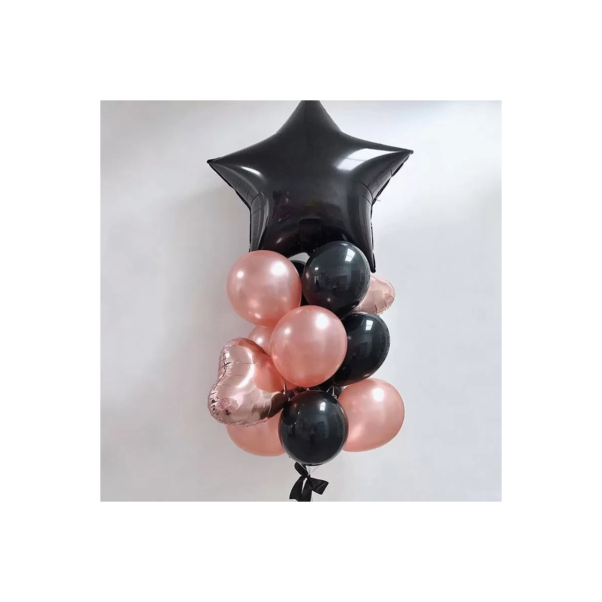 Bouquet of Balloons "Black Star"