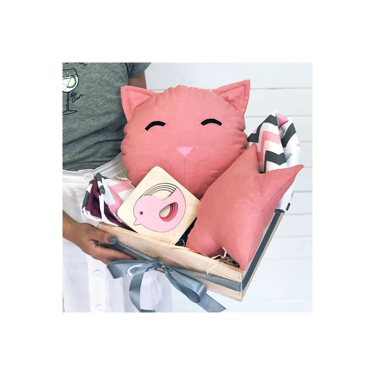 Kids' Gift Box "Pink Kitten"