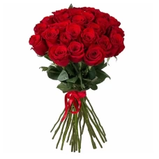 Cumpără 25 trandafiri roșii cu livrare în Chișinău, Moldova