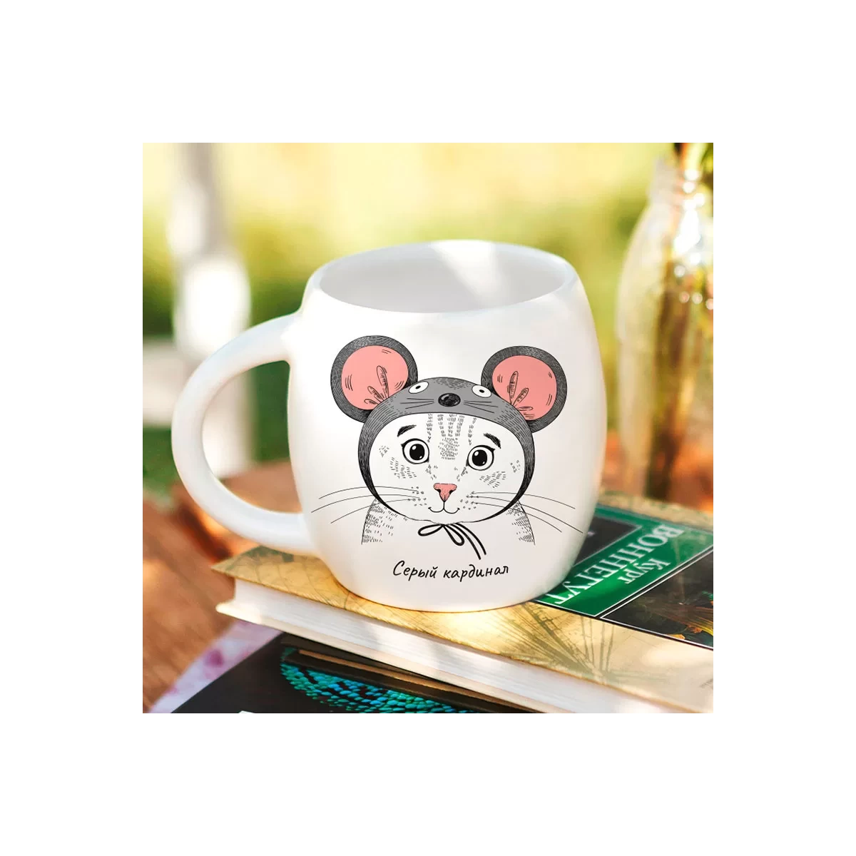 Mug "Grey Cardinal"